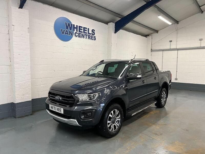 Grey Used 2021 Ford Ranger Wildtrack Pickup | £18,797 (Super price) - Image 1/4