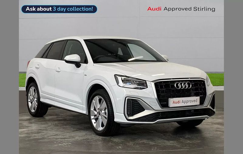 White Used 2024 Audi Q2 S-Line SUV | £26,231 (Fair price) - Image 1/4