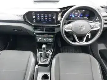 Used VW T-Cross Black Edition 110 HP (80 kW) 2024 Blue SUV