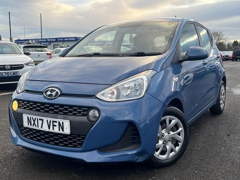 Used Hyundai i10 SE 66 HP (48 kW) 2017 Blue Hatchback