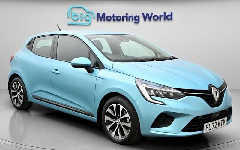 Używany Renault Clio V Iconic 140 KM (102 kW) 2022 Niebieski Hatchback