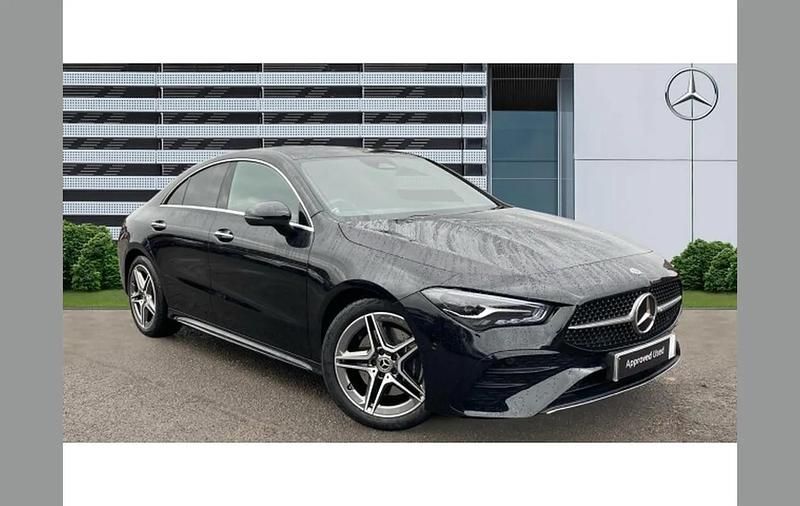 Black Used 2024 Mercedes CLA200 Executive Coupe | £26,537 (Fair price) - Image 1/4