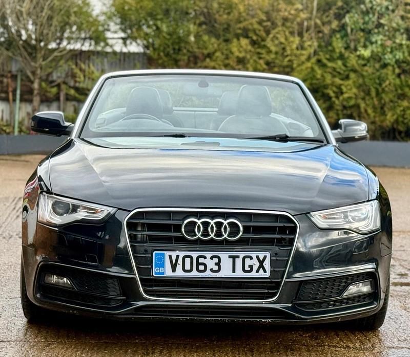 Used Audi A5 Cabriolet S-Line 2013 Black Cabriolet