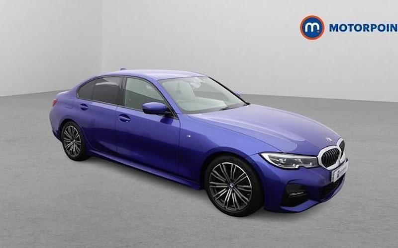 Used BMW 318 M Sport 156 HP (114 kW) 2021 Blue Sedan