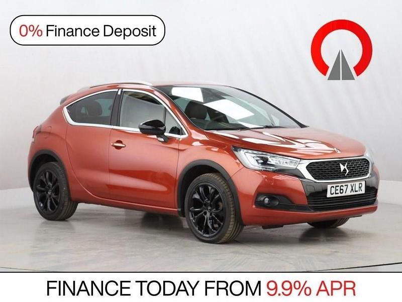 Used DS Automobiles DS4 120 HP (88 kW) 2017 Orange Hatchback