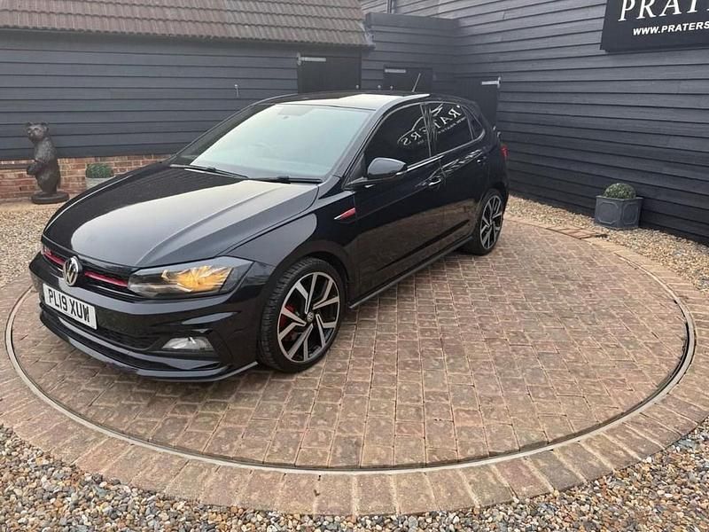 Used VW Polo GTI 200 HP (147 kW) 2019 Black Hatchback