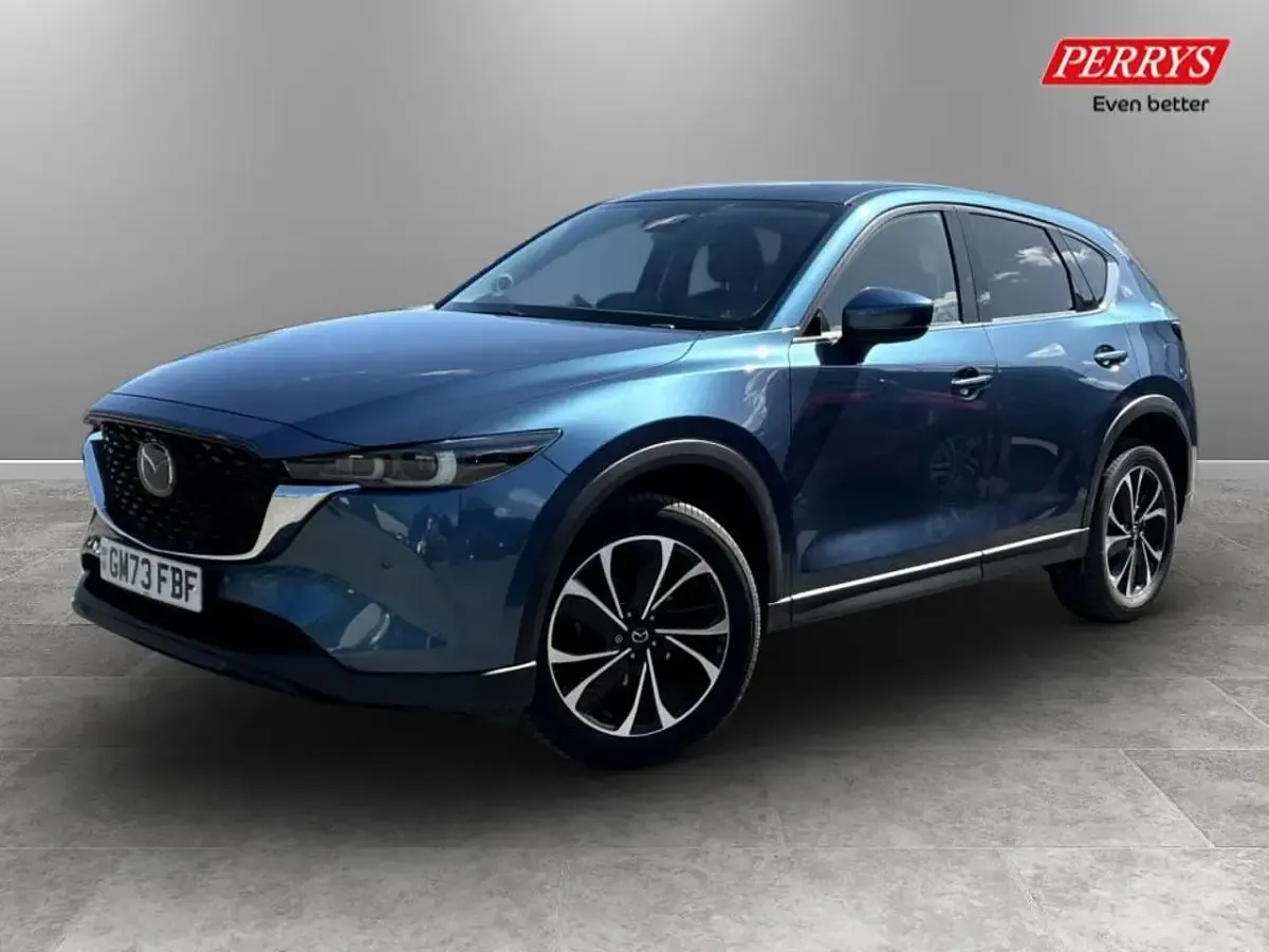 Used Mazda CX-5 Exclusive-Line 163 HP (119 kW) 2023 Blue SUV