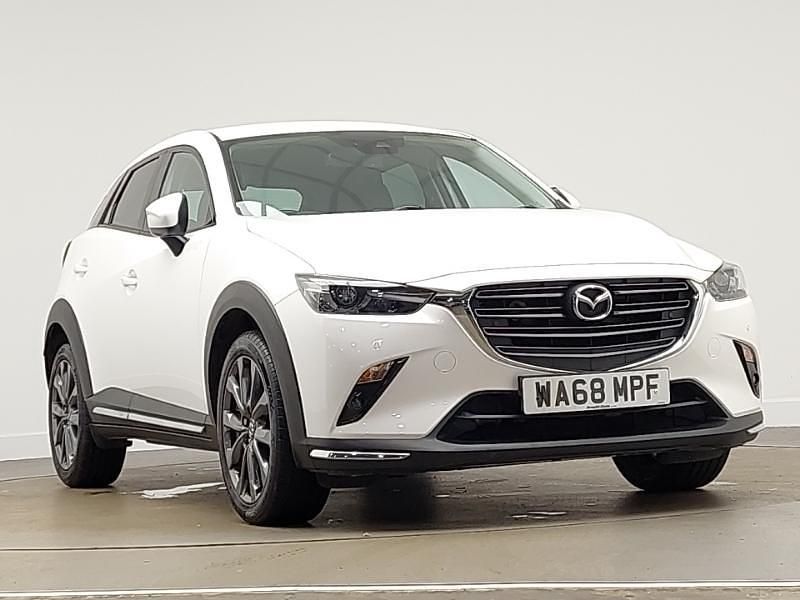 White Used 2019 Mazda CX-3 Inclusive SUV | £13,498 (Fair price) - Image 1/4