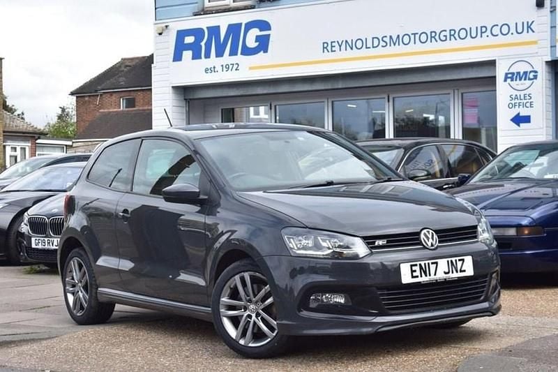 Used VW Polo R-line 110 HP (80 kW) 2017 Grey Hatchback