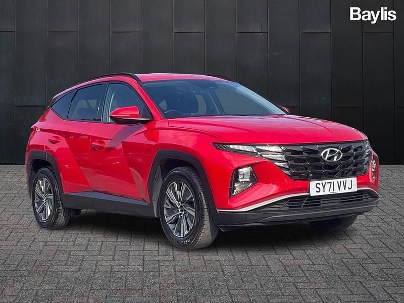 Red Used 2021 Hyundai Tucson SE SUV | £14,899 (Fair price) - Image 1/4