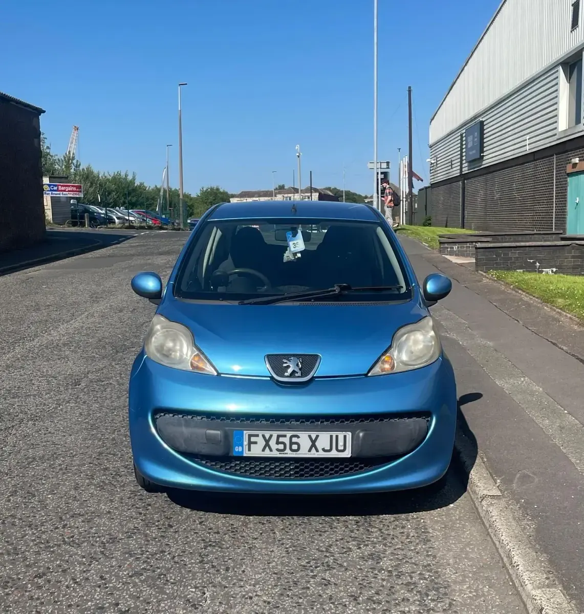 Used Peugeot 107 68 HP (50 kW) 2006 Blue Hatchback