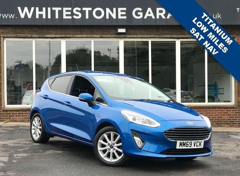 Blue Used 2019 Ford Fiesta Titanium Hatchback | £9,500 (Fair price) - Image 1/4