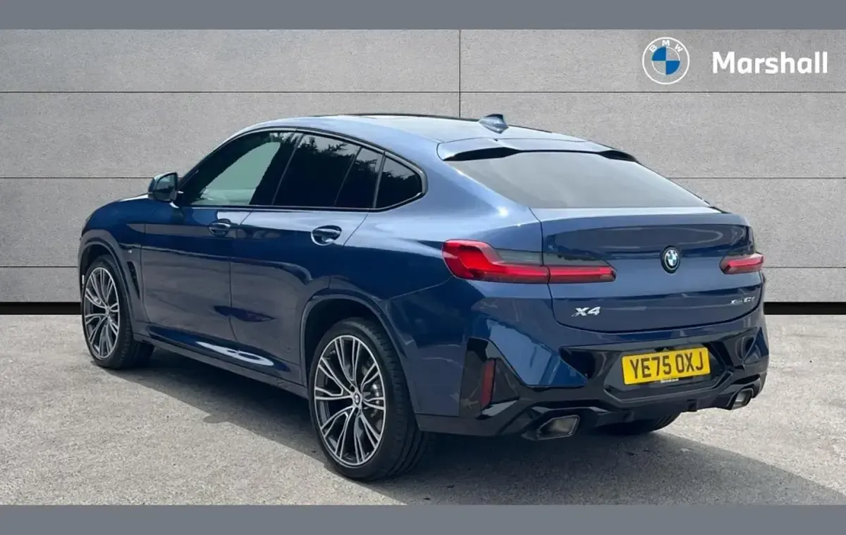 Used BMW X4 M Sport 187 HP (137 kW) 2025 Blue SUV