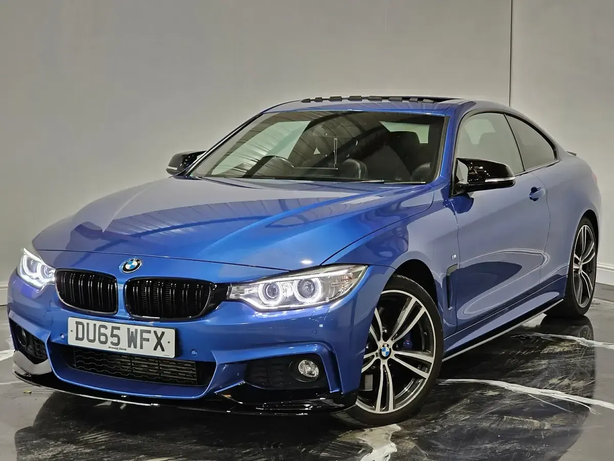 Used BMW 430 M Sport 258 HP (189 kW) 2015 Blue Coupe