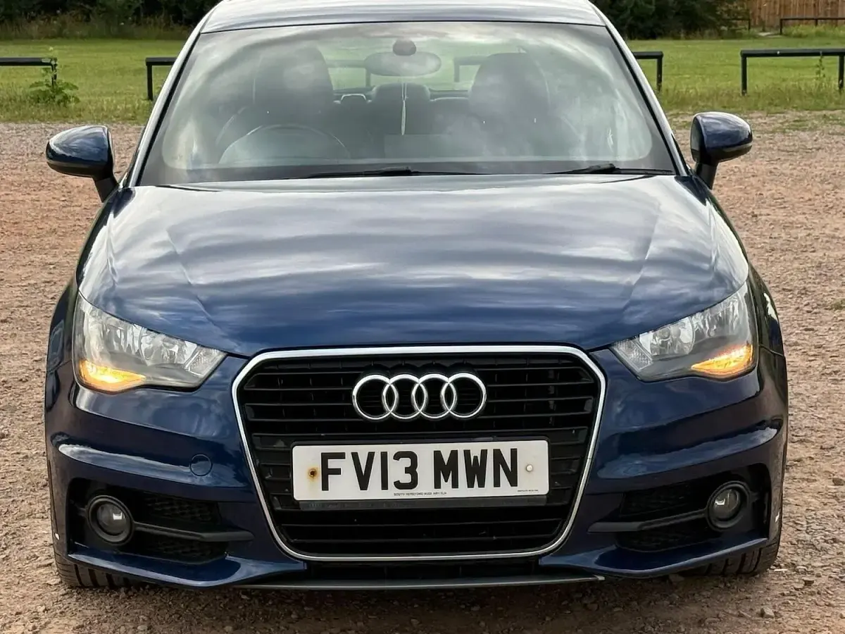 Used Audi A1 S-Line 2013 Blue Hatchback