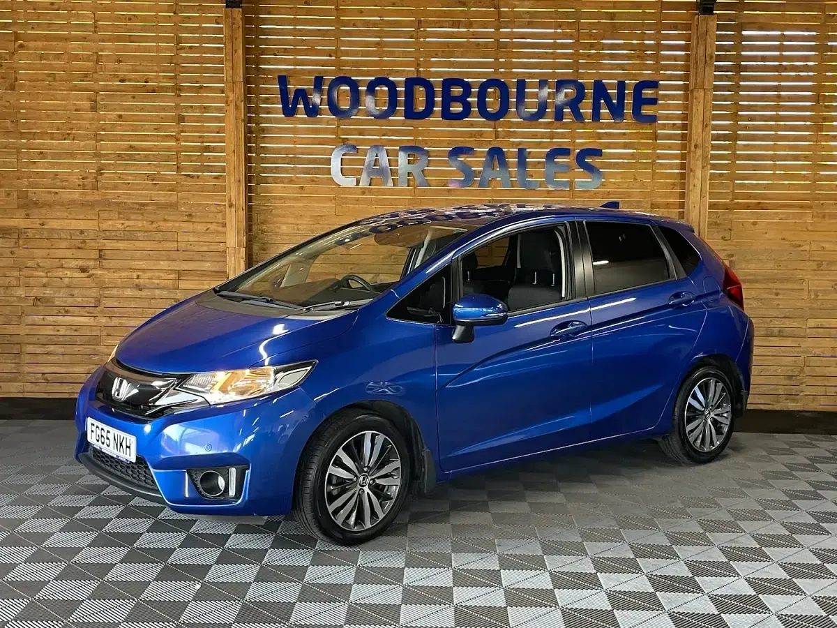 Used Honda Jazz EX 102 HP (75 kW) 2015 Blue Hatchback