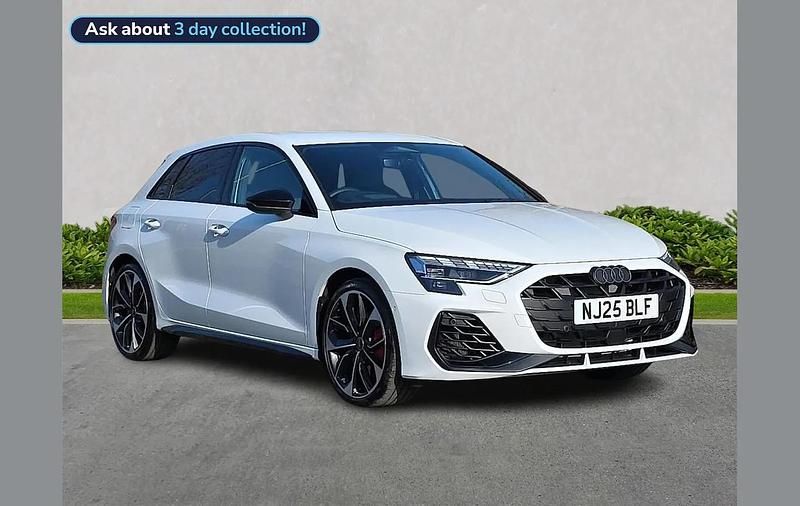 Used Audi S3 Sportback Black Edition 333 HP (244 kW) 2025 White Hatchback