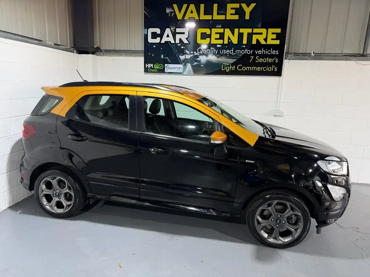 Used Ford Ecosport ST-Line 125 HP (91 kW) 2019 Black SUV