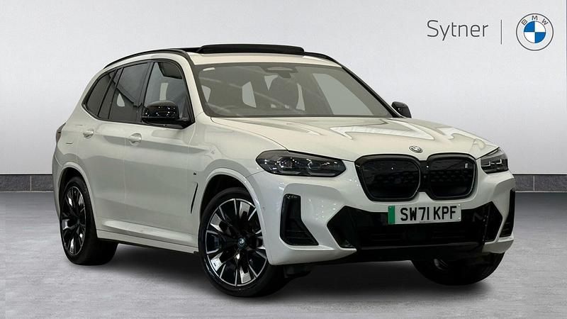 White Used 2022 BMW iX3 M Sport SUV | £32,000 (Fair price) - Image 1/4