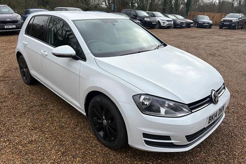 White Used 2014 VW Golf VII SE Hatchback | £6,250 (Fair price) - Image 1/1
