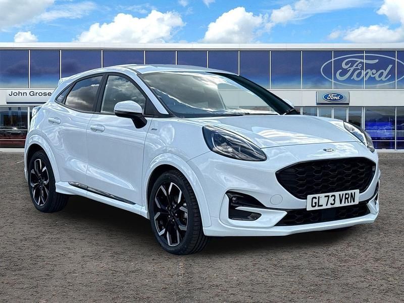 White Used 2023 Ford Puma ST-Line X Hatchback | £17,995 (Fair price) - Image 1/3