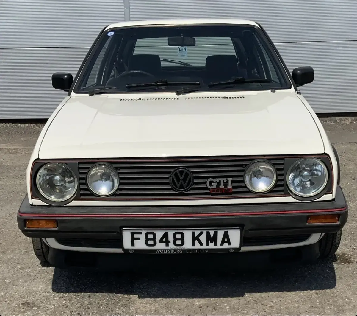 Used VW Golf II GTI 1989 White Hatchback