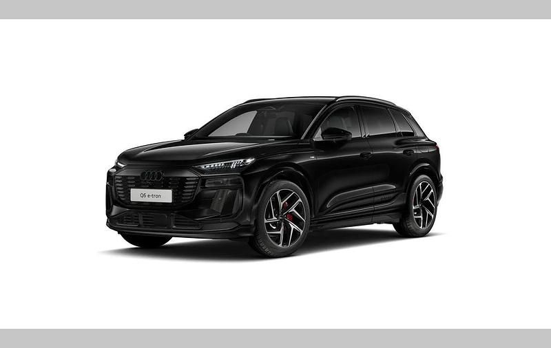 Begagnad Audi Q6 e-tron Advanced 280 kW (382 HK) 2025 Svart SUV