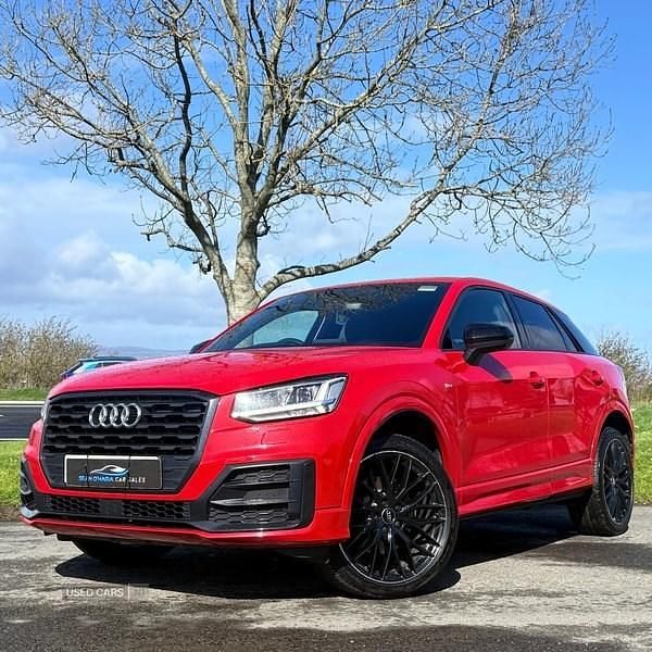 Used Audi Q2 Black Edition 150 HP (110 kW) 2019 Red SUV