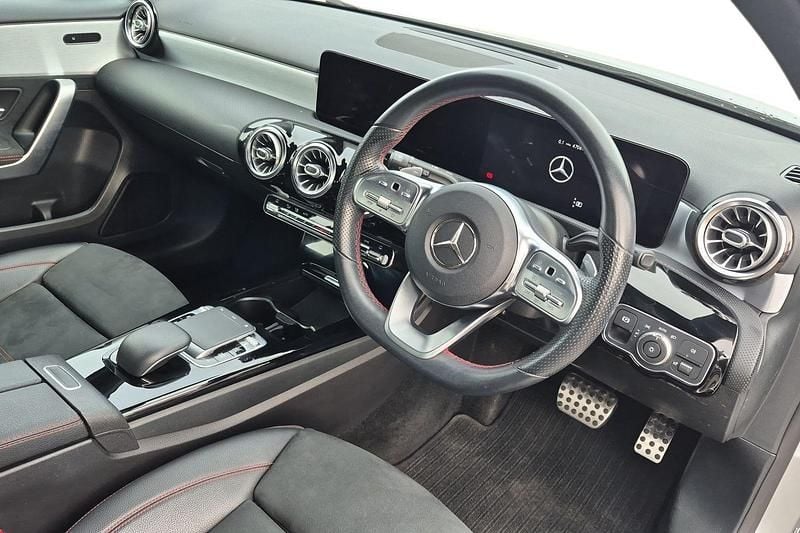 Used Mercedes A200 AMG Line Premium 163 HP (119 kW) 2019 Silver Hatchback