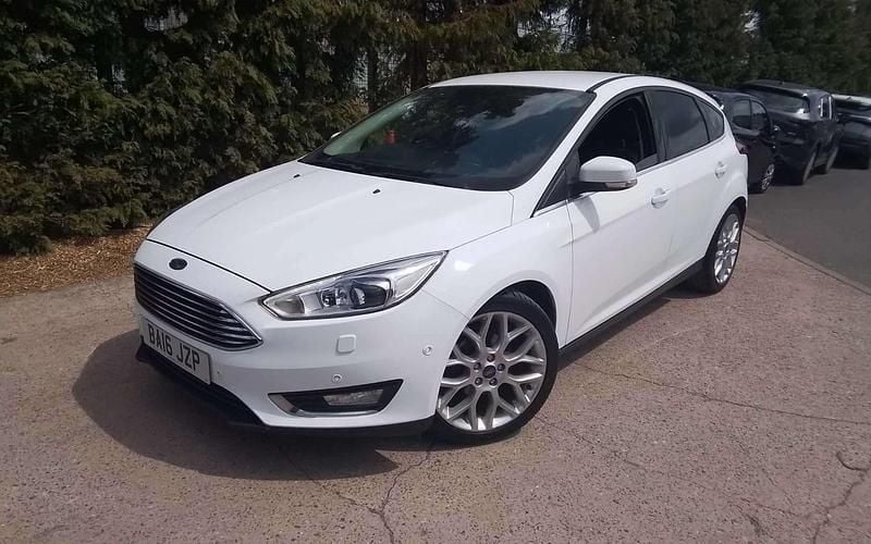 White Used 2016 Ford Focus Titanium X Hatchback | £5,600 (Fair price) - Image 1/4