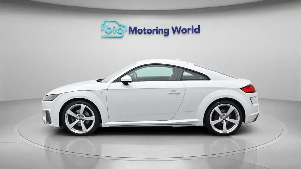 Used Audi TT S-Line 197 HP (144 kW) 2019 White Coupe