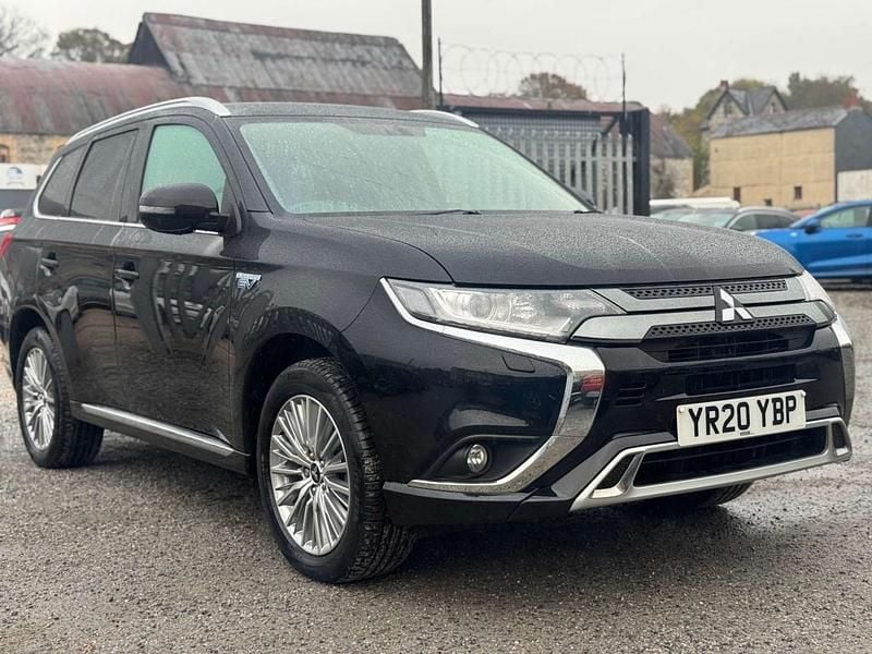Black Used 2020 Mitsubishi Outlander P-HEV Estate | £15,799 (Fair price) - Image 1/3
