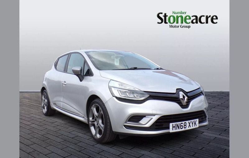 Silver Used 2018 Renault Clio IV GT-Line Hatchback | £8,995 (Fair price) - Image 1/4