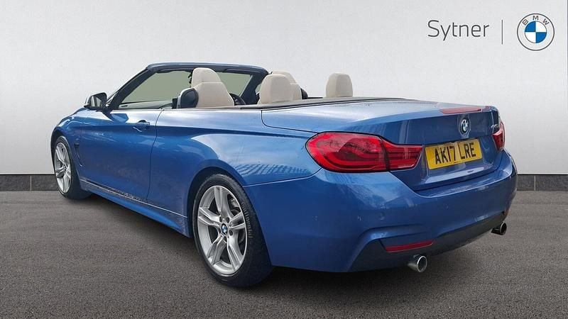 Used BMW 440 M Sport 326 HP (239 kW) 2017 Blue Cabriolet