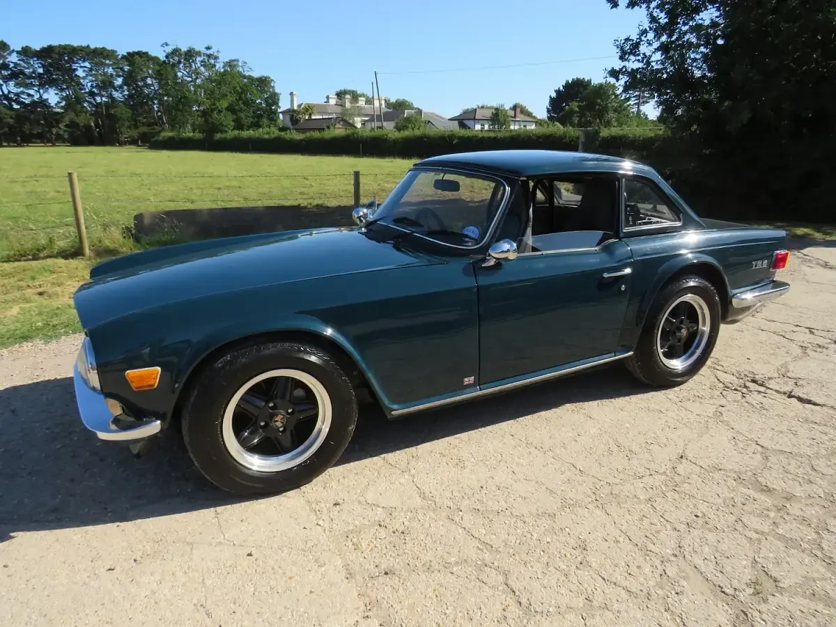 Used Triumph TR6 1976 Green Cabriolet