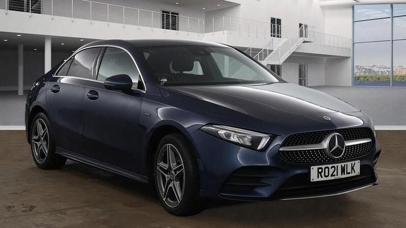 Blue Used 2021 Mercedes A250 AMG line Sedan | £11,495 (Fair price) - Image 1/4