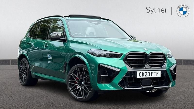 Green Used 2023 BMW X5 M Competition Edition SUV | £91,000 - Image 1/4