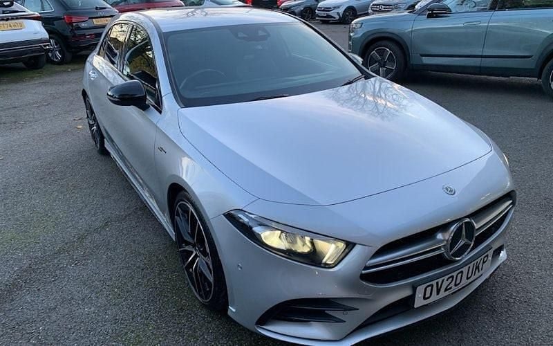 Used 2022 Mercedes A35 AMG Premium Hatchback | £21,995 (Super price) - Image 1/4