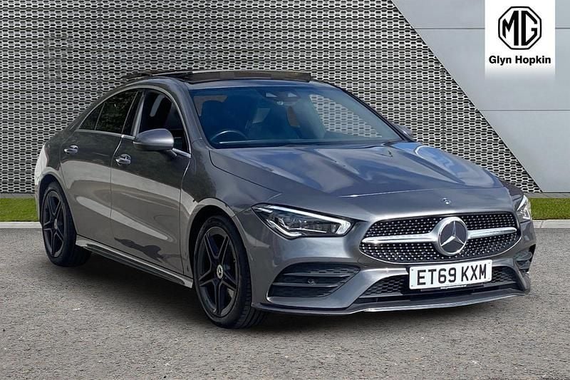 Grey Used 2019 Mercedes CLA220 AMG Line Premium Plus Sedan | £19,811 (Good price) - Image 1/4