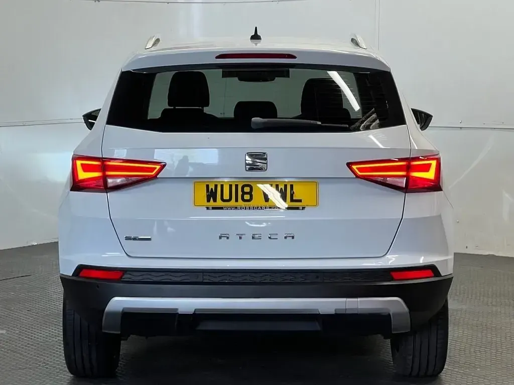 Używany Seat Ateca Ecomotive 115 KM (84 kW) 2018 Biały SUV