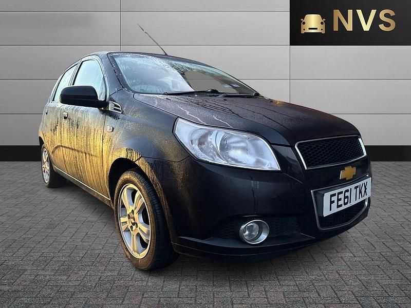 Black Used 2011 Chevrolet Aveo LT Hatchback | £1,295 (Fair price) - Image 1/4