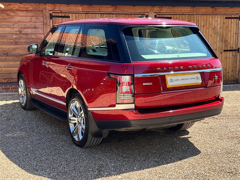 Used Land Rover Range Rover Autobiography 513 HP (377 kW) 2013 Red SUV