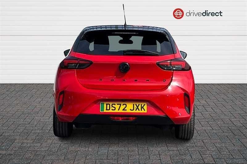 Used Vauxhall Corsa-e Edition 100 kW (136 HP) 2022 Red Hatchback