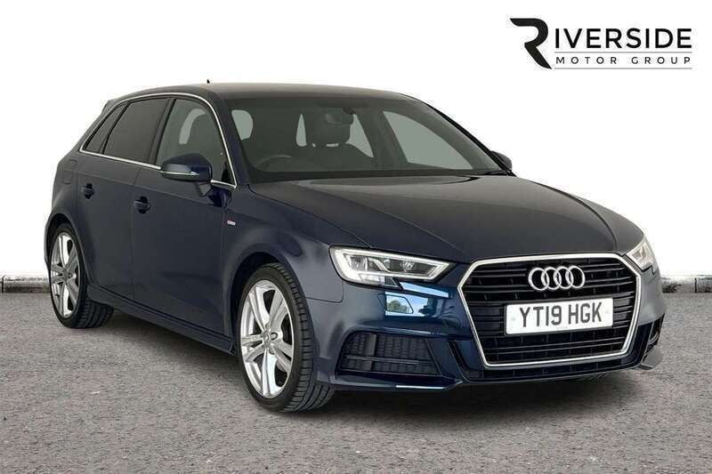 Blue Used 2019 Audi A3 S-Line Hatchback | £15,500 (Super price) - Image 1/4