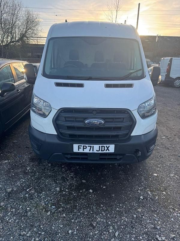 Used Ford Transit 130 HP (95 kW) 2021 White Van