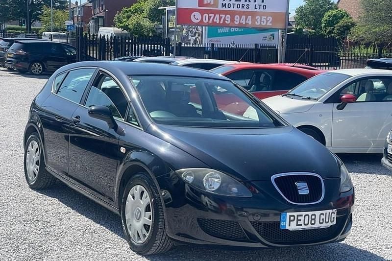 Black Used 2008 Seat Leon Reference Hatchback | £1,990 (Good price) - Image 1/1