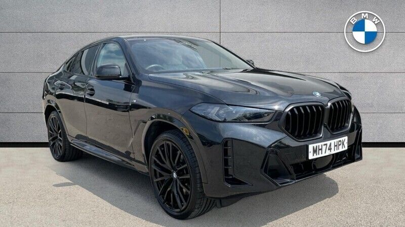 Black Used 2025 BMW X6 M Sport SUV | £66,490 (A bit pricey) - Image 1/4