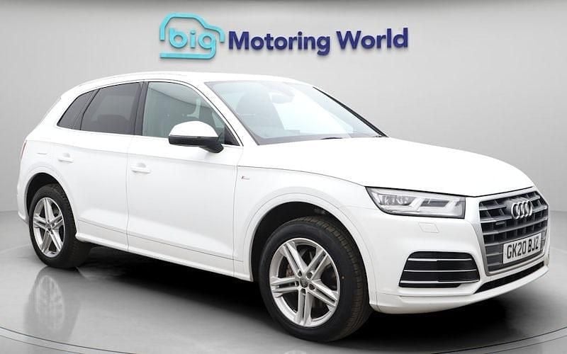 Used Audi Q5 S-Line 190 HP (139 kW) 2020 White SUV