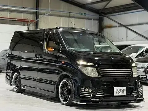 Used Nissan Elgrand 2003 Black MPV