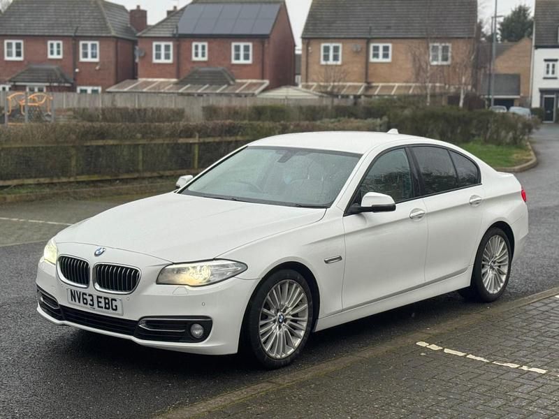Used BMW 525 Luxury Line 218 HP (160 kW) 2014 White Sedan